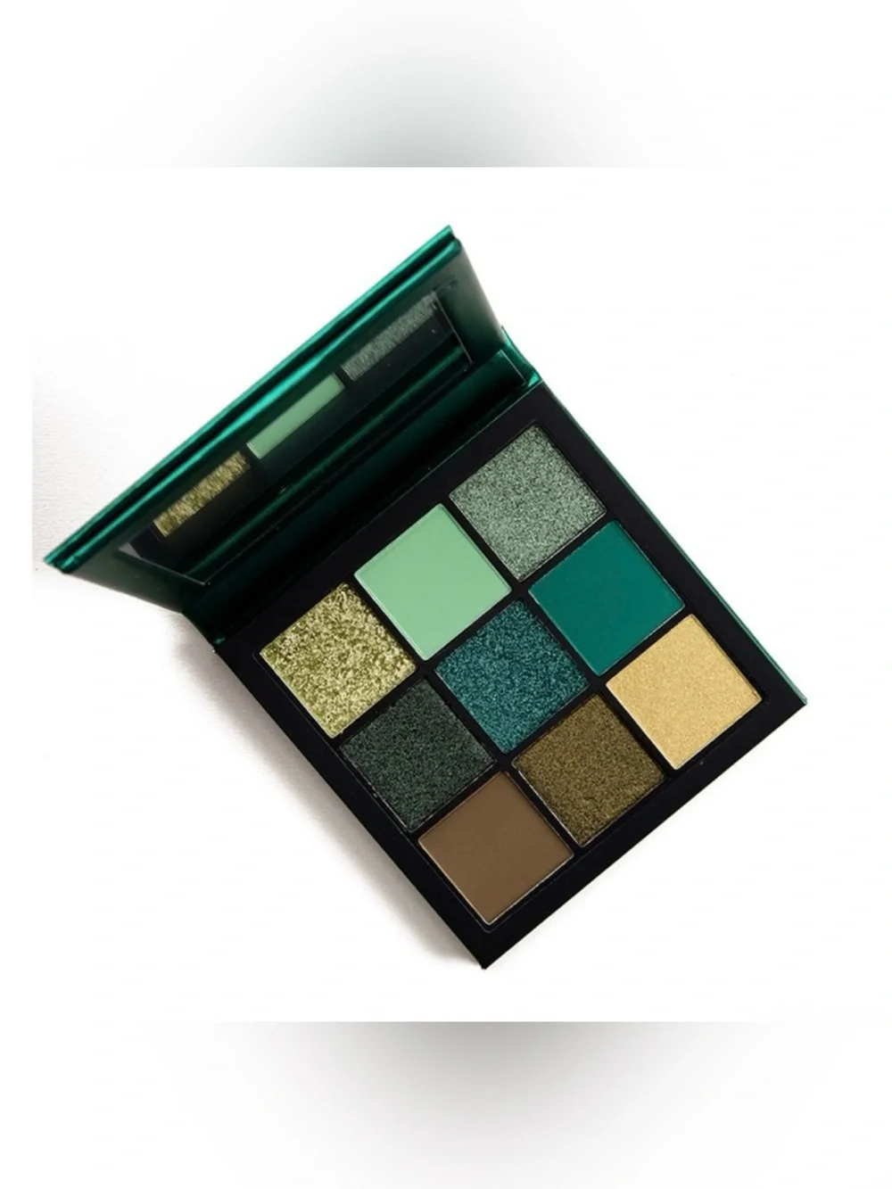 NIB Huda Beauty Emerald Obsessions Eyeshadow Palette